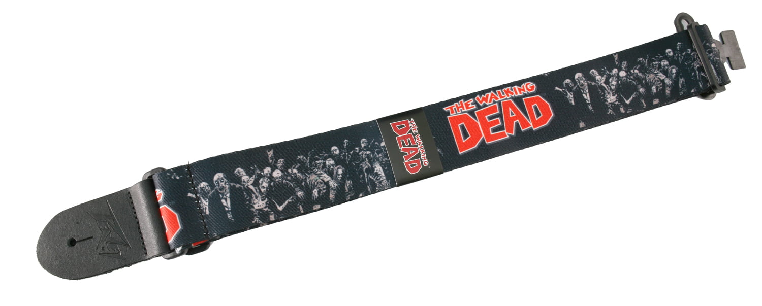 Peavey Walking Dead Zombie Group Adjustable 38-54 Inch Polyester Guitar  Strap