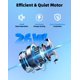 thumbnail image 5 of Ventilador Eléctrico Ehiair Extractor de Persiana 8" 760 CFM con Termostato, 5 of 8