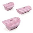 thumbnail image 2 of Four à Vapeur Micro-Ondes Bol en Silicone avec Poignée et Couvercle pour la Préparation des Repas avec Cloison Amovible, Facile à Stocker, Ustensiles de Cuisine Micro-Ondes, Congélateur et Lave-Vaisselle, Rose (Taille M) Milieu, 2 of 7
