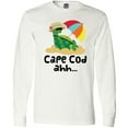 thumbnail image 3 of Inktastic Cape Cod Massachusetts Long Sleeve T-Shirt, 3 of 5