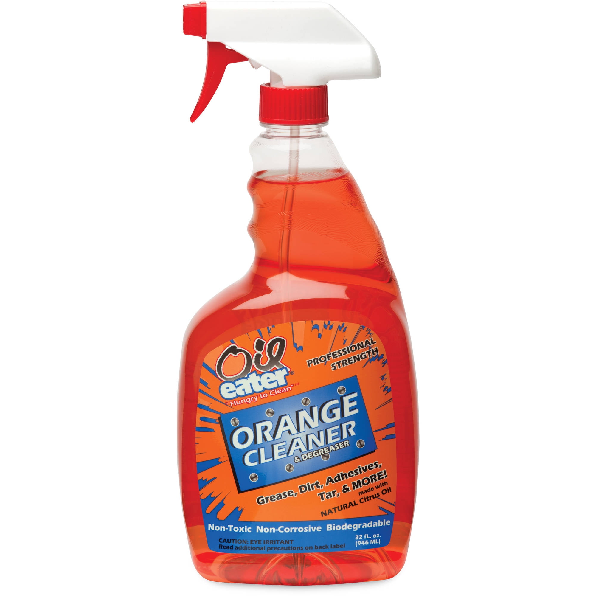 Oil Eater Orange Cleaner/Degreaser (32 oz Spray Bottle), 6 ...