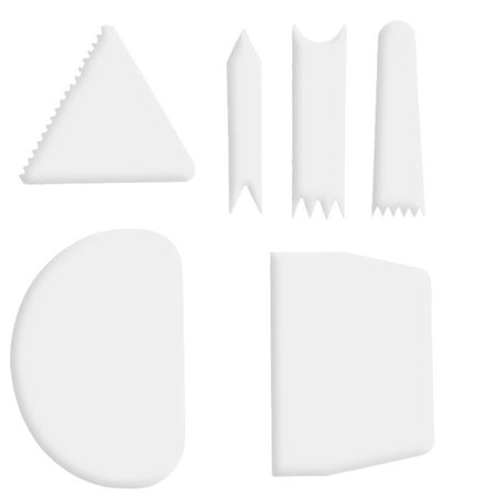 

Follure Baking DIY Scraper Smoothing Cake 6Pcs Scraper Kitchen，Dining & Bar Baking Sheets for Oven