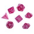 thumbnail image 2 of Maytalsory 7 Pcs dés Polyédriques pour D10 (00-90 et dés Jeux de Fête Rose, 2 of 6