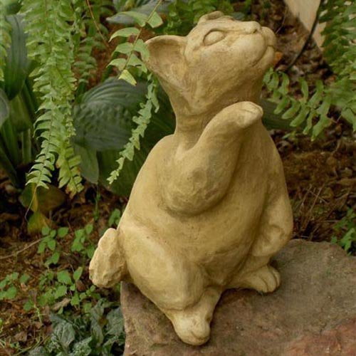 Standing Kitten Garden Statue by Brookfield Co