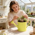 thumbnail image 2 of TAROFISH  Garden-Themed Solid-Colour Decorative Plant Pot in the Shape of a Watering Can (Not Suitable for Watering), 2 of 6