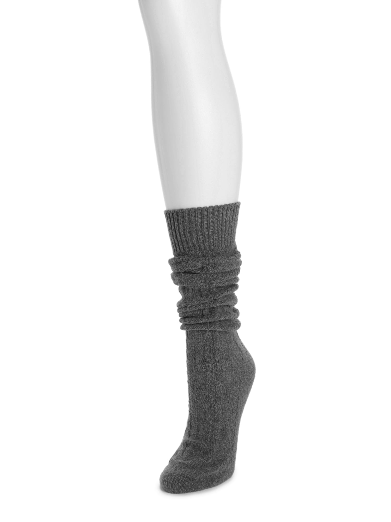 MUK LUKS Women's Fluffy Dream Knee-High Boot Sock, 1-Pack, OSFM
