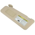 thumbnail image 6 of CCIYU Beige Windshield Sun Visor Mirror Left Driver Side Replacement fit for Toyota Highlander 2008-2013 Automobile Sun Visor Assembly, 6 of 7