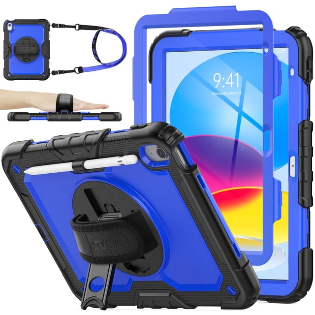 Funda SEYMAC de serie para iPad de 10,9 pulgadas de décima generación con accesorios