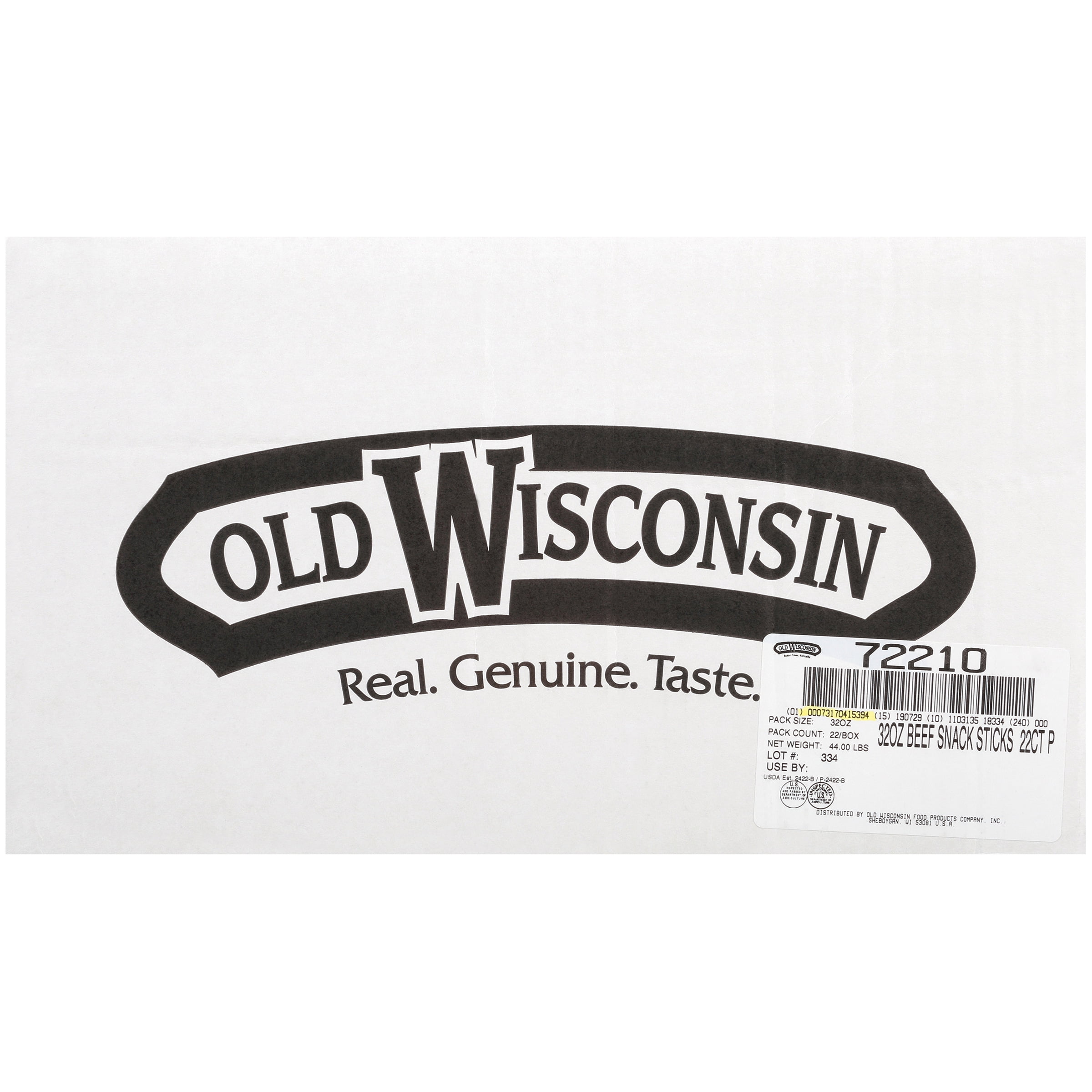 Old Wisconsin® Beef Sausage Snack Sticks 32 oz. Pack