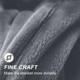 thumbnail image 2 of HAOAN Throw   Twin Size Gray Blankets & Throws for Couch/Beds  Fuzzy and Cozy   60x80 inches, 2 of 8