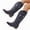 Blue, variant on Women's Western Cowboy Boots with Embroidered Stars, Chunky Heel Fashion Boots Pointed Toe Mid-Calf Riding Boots