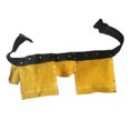 thumbnail image 3 of Leather Tool Belt Quick Release Buckle Carpenter Construction Work Apron Tool Storage Pouch Belt, 3 of 3