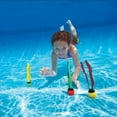 thumbnail image 3 of 26PCS Diving Toy Set Plastic Funny Pool Toy Swimming Toy for Underwater Training, 3 of 4