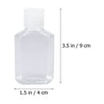 thumbnail image 2 of IBASETOY 25Pcs Transparent Plastic Refillable Hand Soap Dispenser Bottles for Home Use, 2 of 7