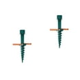 thumbnail image 3 of WORGEOUS 2pcs Ground Spike Parasol Umbrella Ground Spike Umbrella Base For Patio Umbrella Base Plastic Beach Umbrella Sand Anchor, 3 of 8