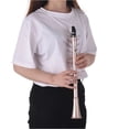 thumbnail image 4 of Yeacher Pocket Saxophone ABS Sax Mini Portable Saxophone Little Saxophone With Carrying Bag Woodwind Instrument, 4 of 7