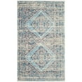thumbnail image 3 of SAFAVIEH Saffron Ariana Vintage Cotton Runner Rug, Blue/Turquoise, 2'3" x 8', 3 of 3