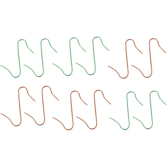 100pcs Christmas Flower Hook Portable Garment Rack Metal Ornament Hooks Ganchos para Esferas Navideñas Xmas Hooks Christmas Tree Hooks Christmas Tree Hanging Hooks Metal Hangers