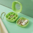 thumbnail image 1 of PENGXIANG Jewelry Organizer Divided Box Double-layer Jewelry Organizer for Drawer Desktop Travel Dorms, 1 of 3