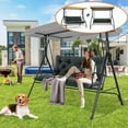 thumbnail image 3 of 60in Porch Swing Cushion ,Waterproof Patio Glider Cushions, 4in thick, Fade resist 2/3 Seater Replacement Bench Cushions for Outdoor Furniture, 3 of 6
