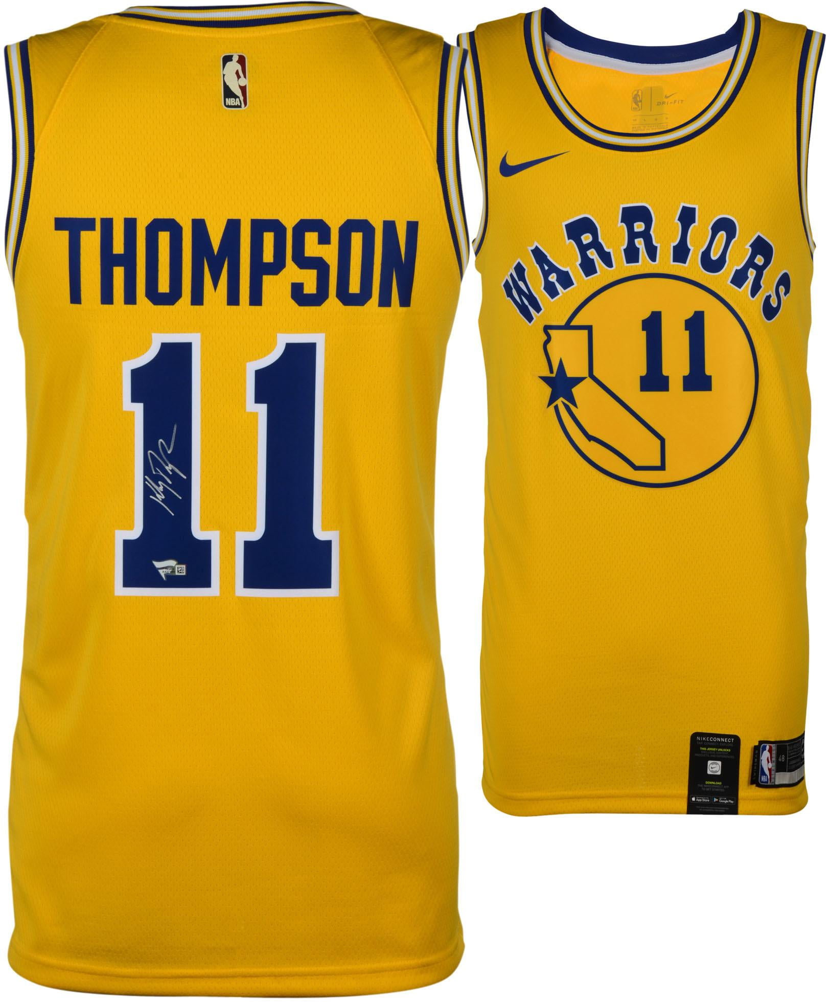 signed klay thompson jersey