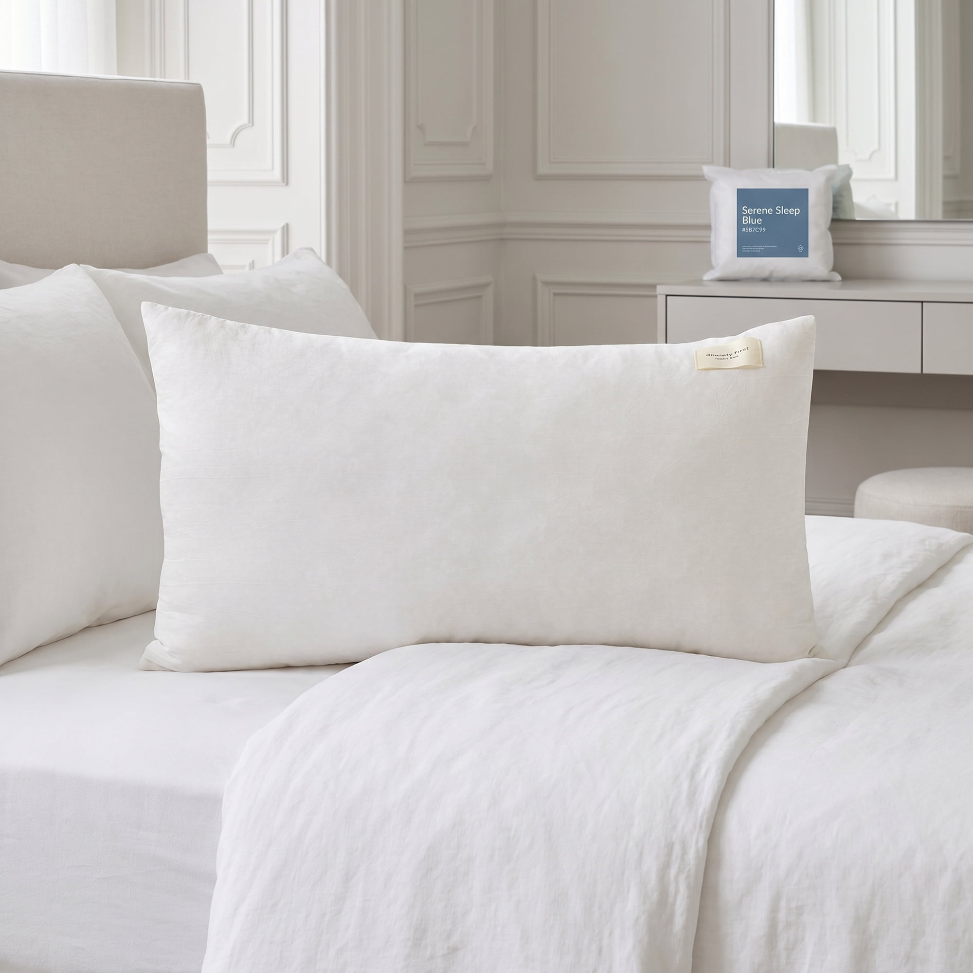 Unique Bargains 2Pcs Cotton Wrinkle Resistant Durable Pillowcase Queen White