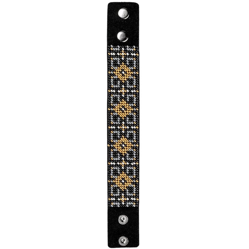 Bead embroidery kit on artificial leather FLBB-022