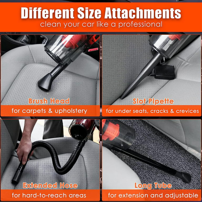 Leanclean Tool - Car Wash Car Crevice Cleaning Tool Vacuum Attachment, DIY  Auto Detail Tools, Car Interior Cleaning Tool, Perfect Vacuum Attachment