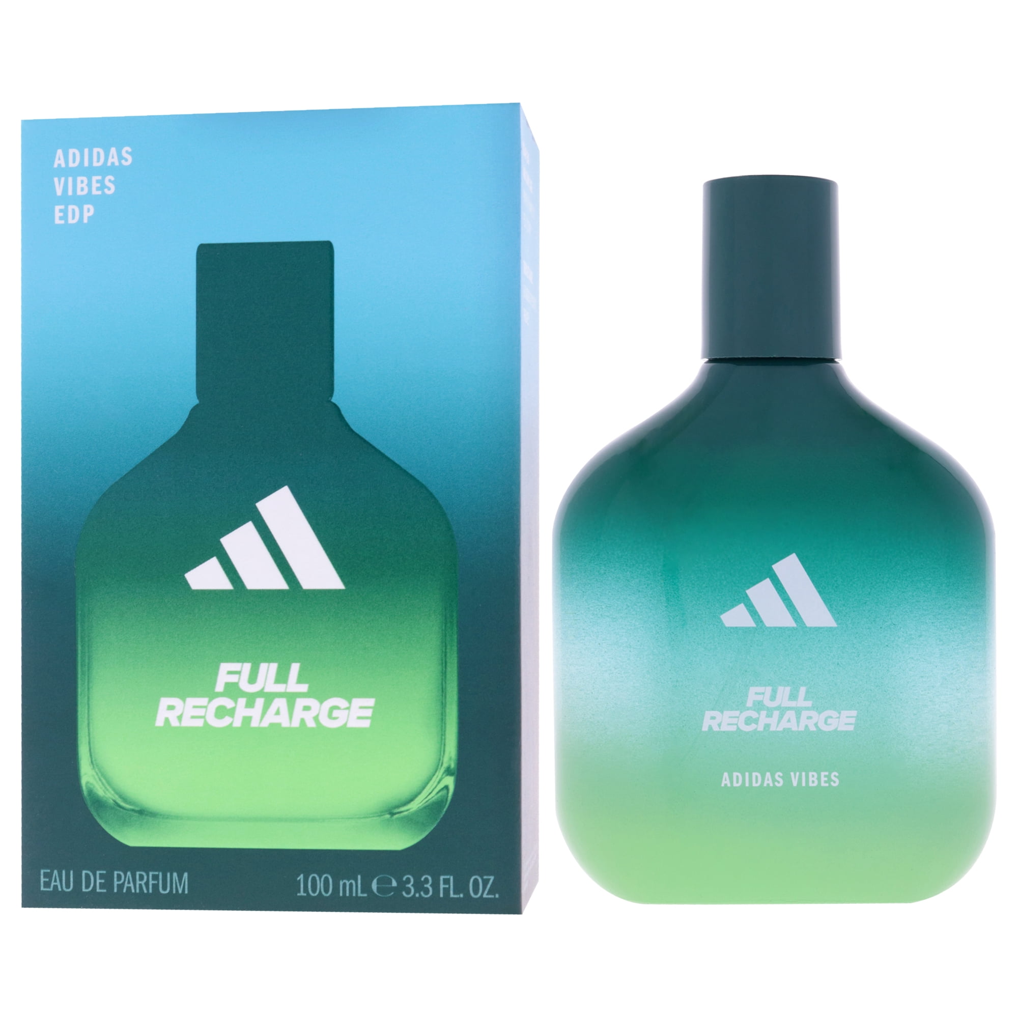 Adidas Vibes - Full Recharge by Adidas for Unisex - 3.3 oz EDP Spray