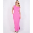 thumbnail image 2 of Real Essentials 3 Pack: Women's Long Tank Maxi T-Shirt Summer Casual Dress with Pockets (Available in Plus Size), 2 of 6