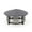 Elite Charcoal Polyester, variant on Covermates Elite Round Fire Pit Top Cover – Water-Resistant Outdoor Protection with Durable 300D Polyester, Mesh Air Vents & Adjustable Buckle Straps, ROUND TOP 54-60 DIAMETER, Charcoal