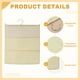 thumbnail image 3 of Organizador Colgante Uxcell, Bolsa de Almacenamiento para Sujetadores, Estantes de Almacenamiento Colgantes de Doble Cara para Ropa Interior y Calcetines, Beige (2+6 Bolsillos), 3 of 7
