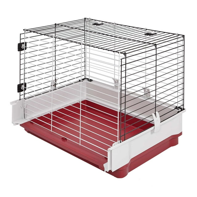 Rabbit Cage Wire Extension | Extension Fits Midwest Models 158 & 158XL, 158WEX, Maroon/White (Wire Extension Only)