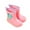 Pink, variant on LIIPEE Boys Girls Boots Summer Autumn Comfort Cute Cartoon Non- Rain Boots Toddler Leisure Vacation Boot,Yellow,2-3 Years