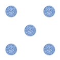 thumbnail image 1 of Inteprter Posavasos para tazas, posavasos, mantel Individual antideslizante, almohadilla para taza lavable, soporte en relieve, Protector de encimera de Azul 5piezas Inteprter CBP252644, 1 of 4
