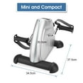 thumbnail image 5 of ACOUTO Portable Hand Foot Pedal Trainer Exerciser Mini Exercise Bike Bicycle for Gym Indoor, Pedal Trainer, 5 of 6