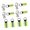 3.6 inches, variant on Marine Rigging Shackle Set 316 Stainless Steel Quick Release Clips with Reflective Tabs for Boat Deck Use