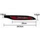 thumbnail image 3 of Rear Bumper Brake Light Rear Bumper Fog Light Reflector Brake Warning Light for Land Rover Evoque 19-23 Right LR136975, 3 of 5