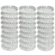 thumbnail image 1 of RN BEAUTY 27 piezas de coleteros en espiral: soportes elásticos impermeables para cola de caballo, incoloros, 1,58 pulgadas (4 cm), sin arrugas, 1 of 5