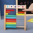 thumbnail image 3 of Education Toy for Early Math Skills Based on Counting Beads Wooden Counting for Preschool Learning 3+ Years Educational Toy for Kids, 3 of 7