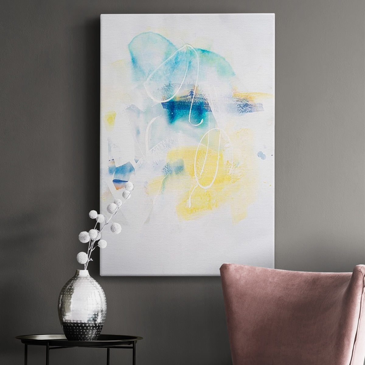 Spacial II Premium Gallery Wrapped Canvas - Ready to Hang