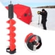 thumbnail image 5 of Broca Para Barrena De Hielo, Broca De Nailon De 28 Pulgadas, Diámetro De Corte De 6 Pulgadas, Resistente Al óxido Para Actividades Al Aire Libre En Invierno, 5 of 7