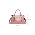 thumbnail image 3 of Bolso de Equipaje, Bolso Deportivo, Bolso de Gimnasio, Bolso de Hombro de las Mujeres, Adecuado para Viajes, Fitness, Compras, 3 of 9