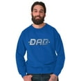 thumbnail image 4 of Father's Day One Cool Dad Gift Men's Crewneck Sweatshirt Brisco Brands S, 4 of 6