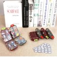 thumbnail image 4 of Pack of 1 Tablet Box, 7 Days 10 Compartments, with Labels and Portable Mini Medicine Cutter, Travel Pill Box, Mini Pill Box, 4 of 10