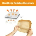 thumbnail image 6 of Junjian Air Fryer Liners Disposable 100 Pcs 6.3'' Square Parchment Paper for Baking, Non-Stick, for 2-5 QT Air Fryer, 6 of 8