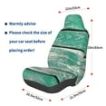 thumbnail image 3 of Yiaed Old Green Wooden Print Car Seat Covers,Universal Auto Seats Protector Fits for Car,SUV Sedan,Truck,Automotive Seat Covers & Accessories, 3 of 5