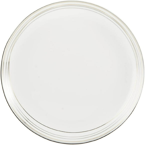 Mikasa Electric Boulevard Bone Gold China Bread and Butter Plate, 6.5”