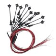 thumbnail image 1 of 10pcs Warm White Model Street Lights Railway Train Lamp Post Layout Decoration for Garden Yard, 1 of 7