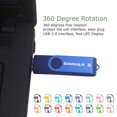 thumbnail image 4 of Memoria USB SIMMAX de 32 GB USB 2.0 giratoria azul, 4 of 4